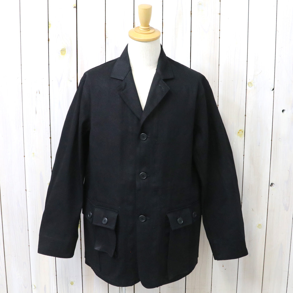 SASSAFRAS : G.D.U. LEAF JACKET-8.5oz WORK DENIM (BLACK)