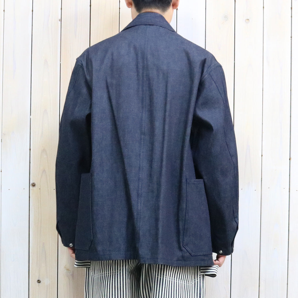 SASSAFRAS : GREEN THUMB JACKET-8oz DENIM (INDIGO)