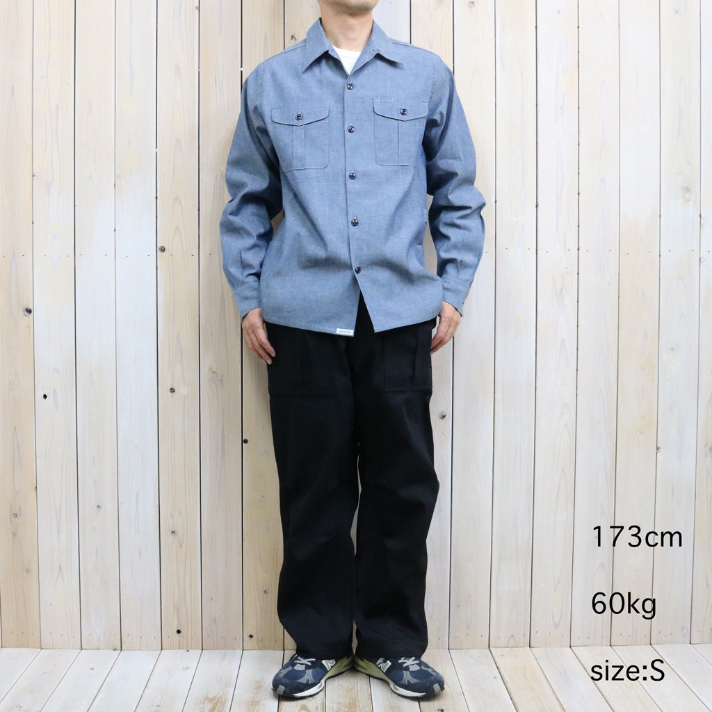 SASSAFRAS : OVERGROWN FATIGUE PANTS-8.5oz WORK DENIM
