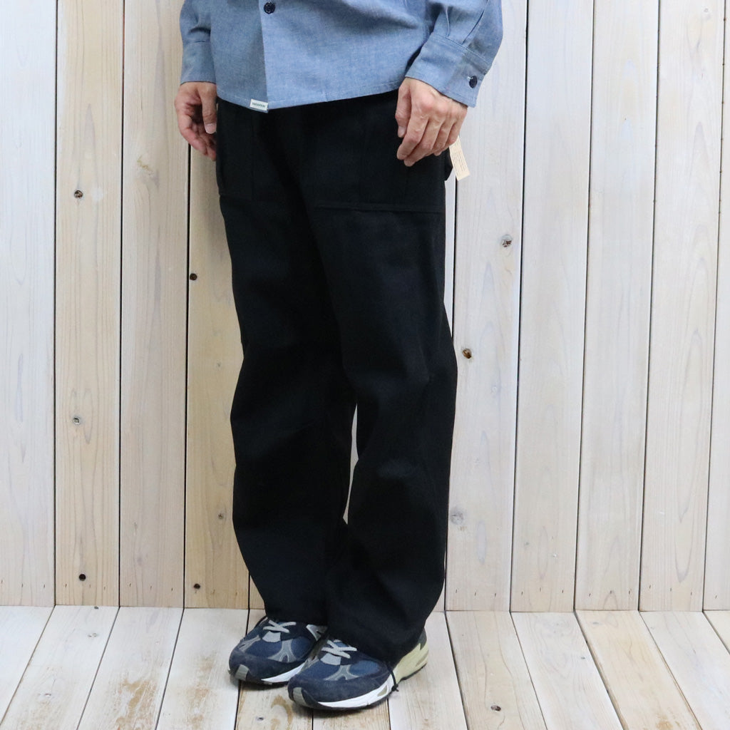 SASSAFRAS : OVERGROWN FATIGUE PANTS-8.5oz WORK DENIM