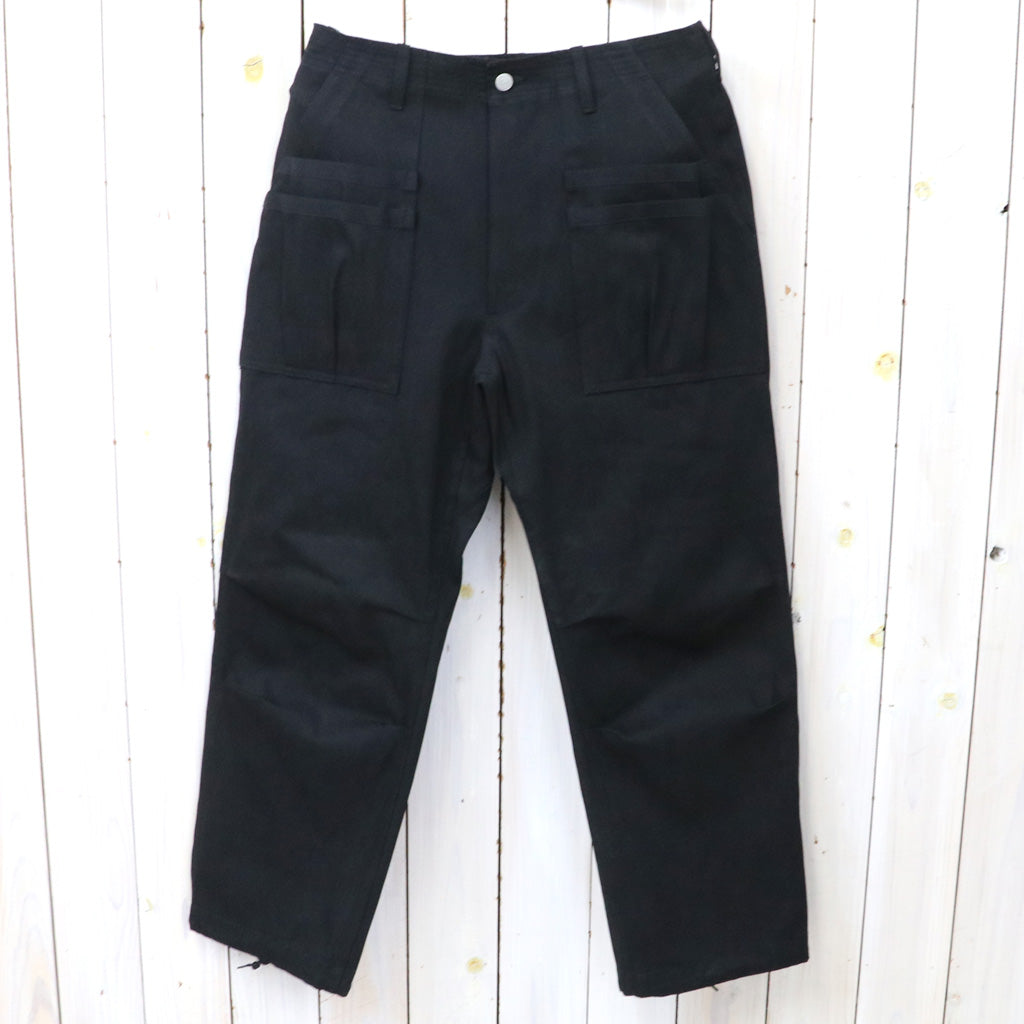 SASSAFRAS : OVERGROWN FATIGUE PANTS-8.5oz WORK DENIM