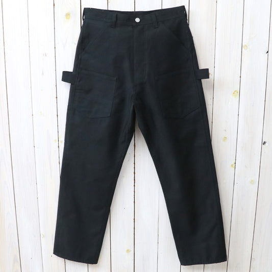SASSAFRAS : D PRUNER PANTS-BACK SATIN (BLACK)