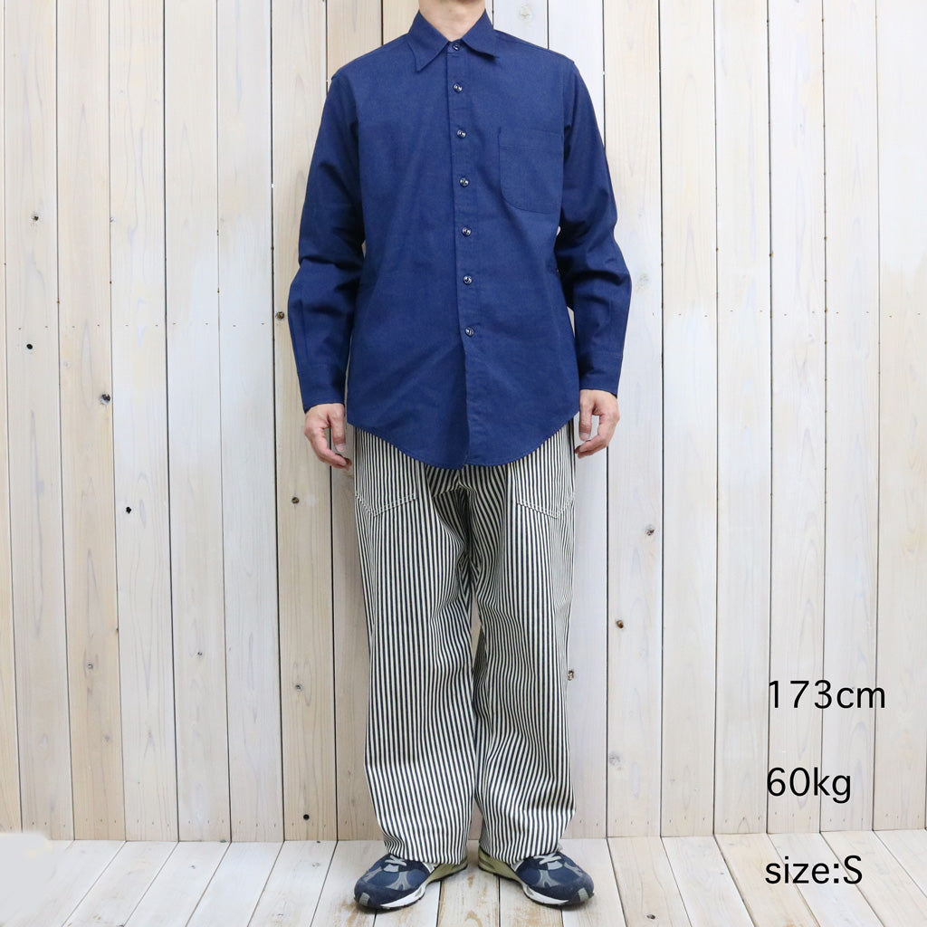 SASSAFRAS : D SCOOP PANTS-10oz HICKORY