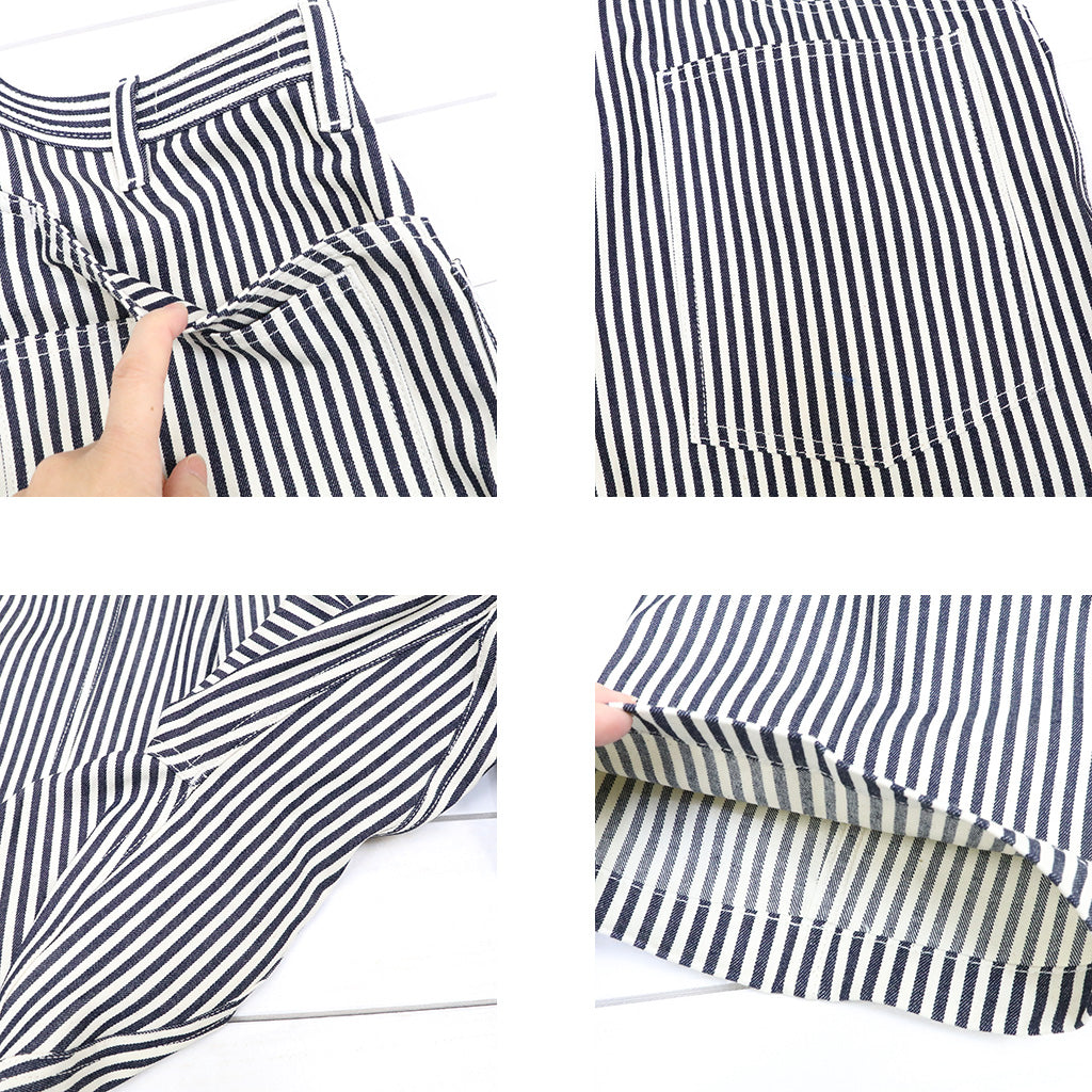 SASSAFRAS : D SCOOP PANTS-10oz HICKORY