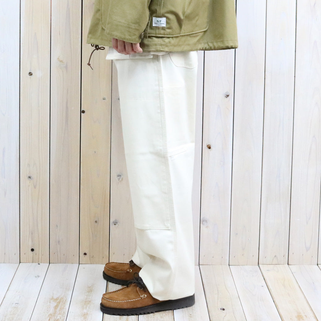SASSAFRAS : LANDSCAPER GROWN PANTS-8oz DENIM (NATURAL)