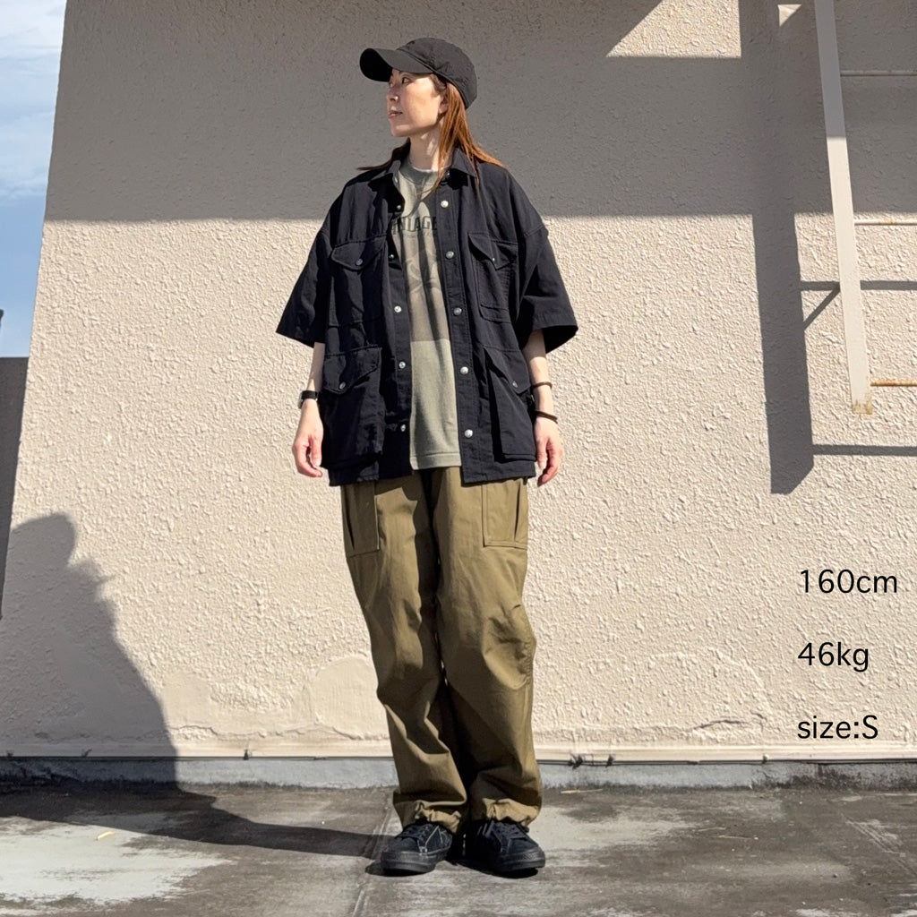 SASSAFRAS : OVERGROWN PANTS-POPLIN (Olive)