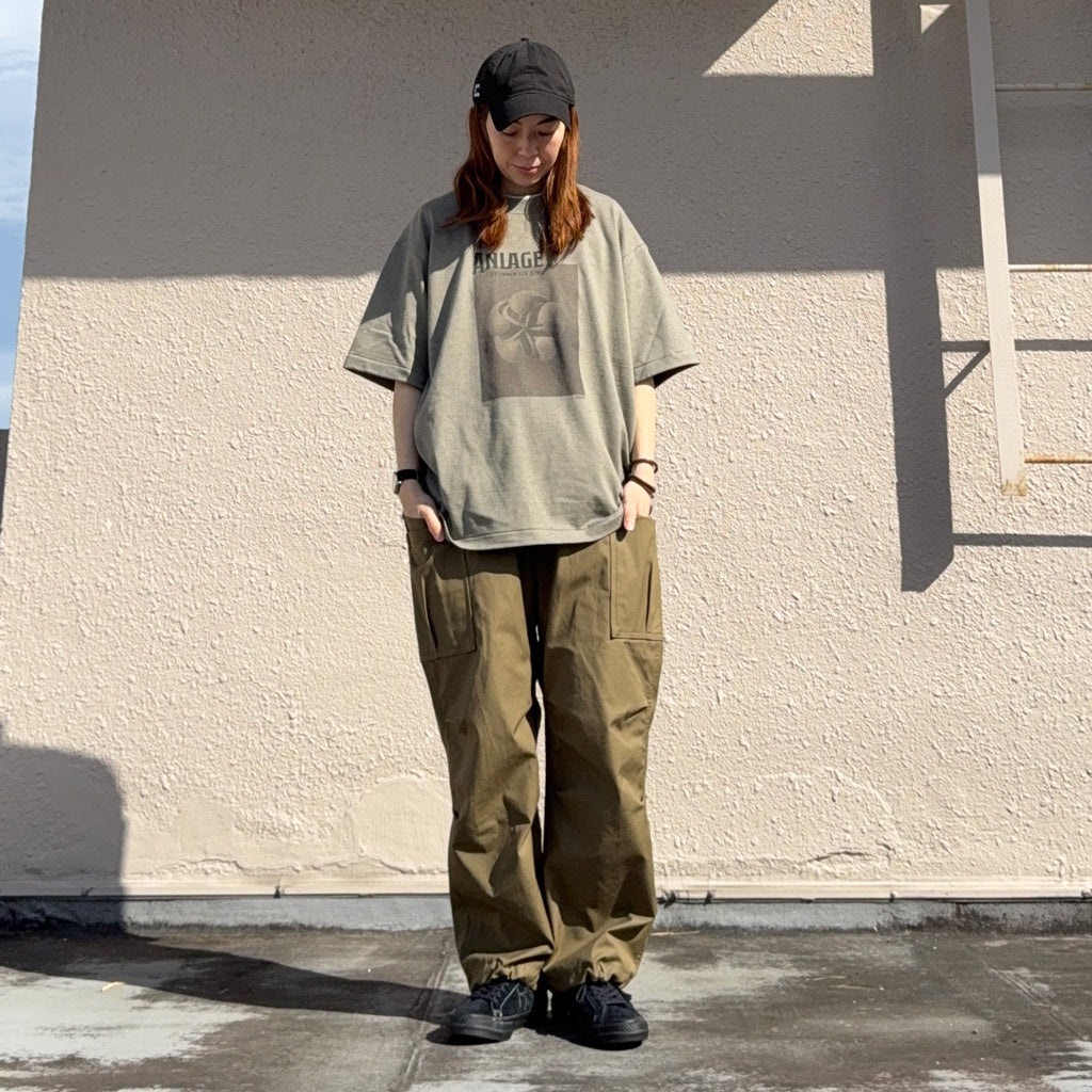 SASSAFRAS : OVERGROWN PANTS-POPLIN (Olive)