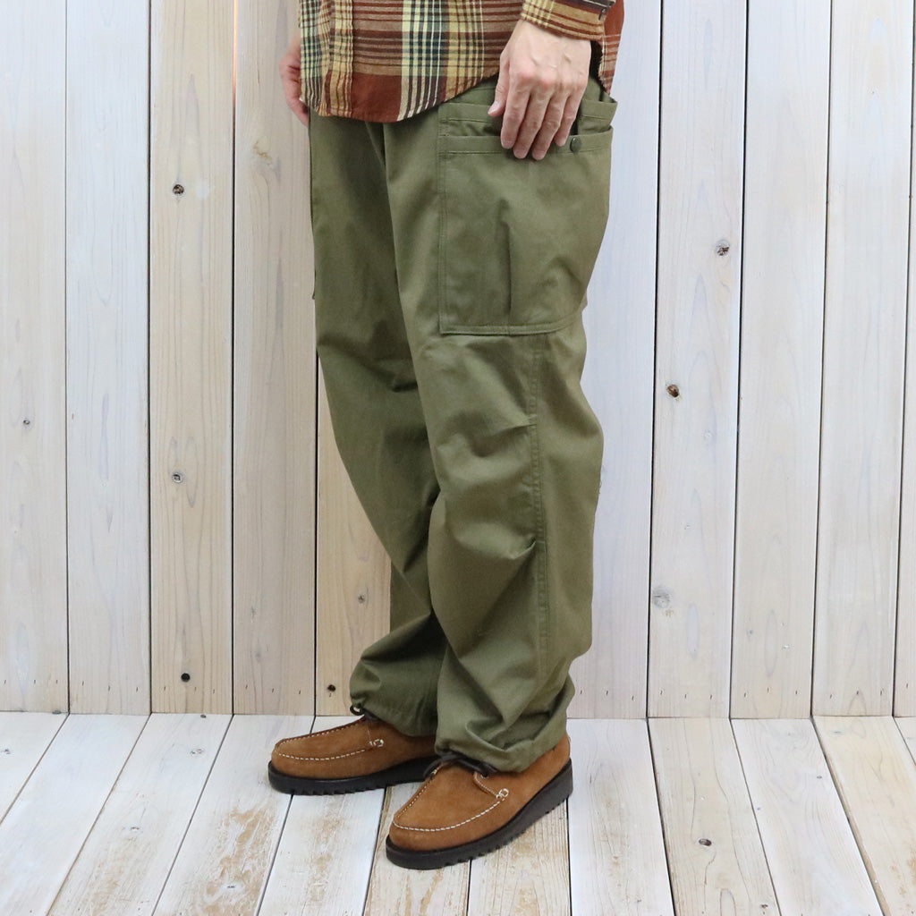 SASSAFRAS : OVERGROWN PANTS-POPLIN (Olive)