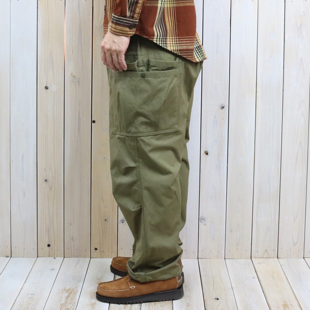 SASSAFRAS : OVERGROWN PANTS-POPLIN (Olive)