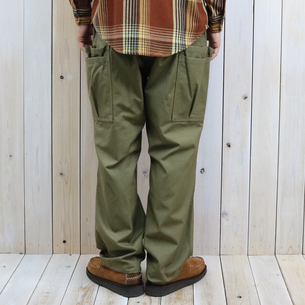 SASSAFRAS : OVERGROWN PANTS-POPLIN (Olive)