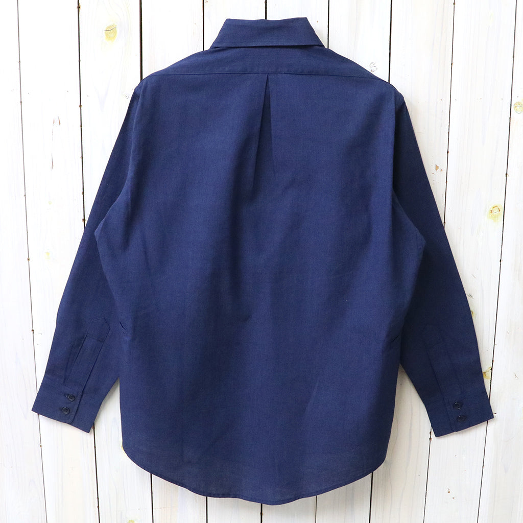 SASSAFRAS : WHEEL BARROW SHIRT-INDIGO CHAMBRAY (INDIGO)