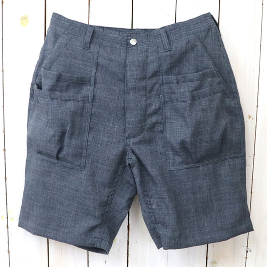 SASSAFRAS : OVERGROWN FATIGUE PANTS 1/2-WOOLINO (GRAY)