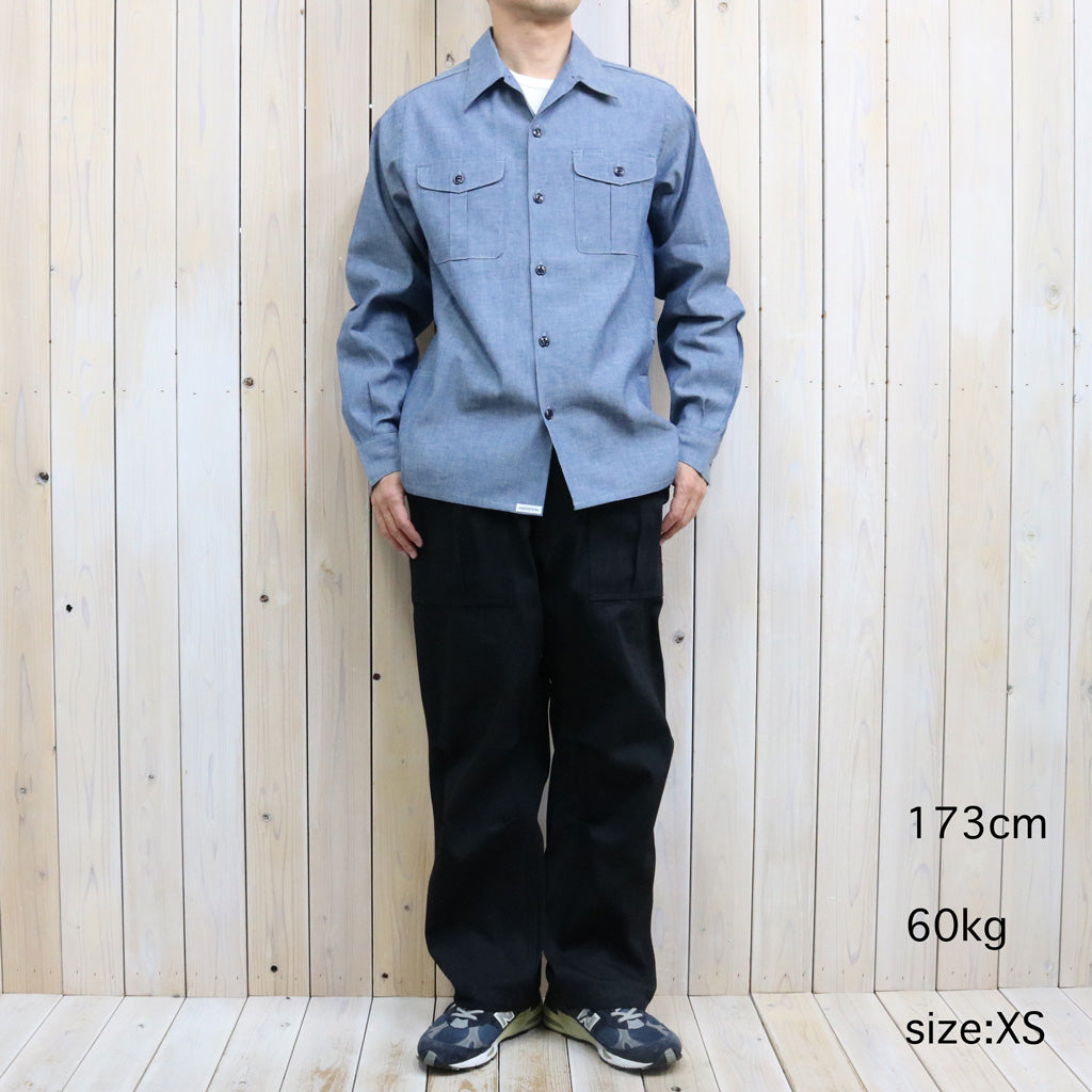 SASSAFRAS : GARDENER OPEN HALF-5oz CHAMBRAY (BLUE)