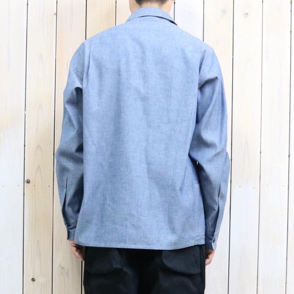 SASSAFRAS : GARDENER OPEN HALF-5oz CHAMBRAY (BLUE)
