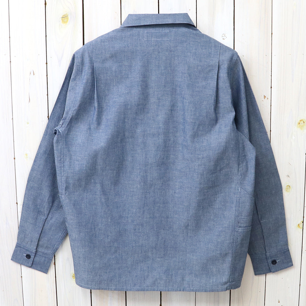 SASSAFRAS : GARDENER OPEN HALF-5oz CHAMBRAY (BLUE)