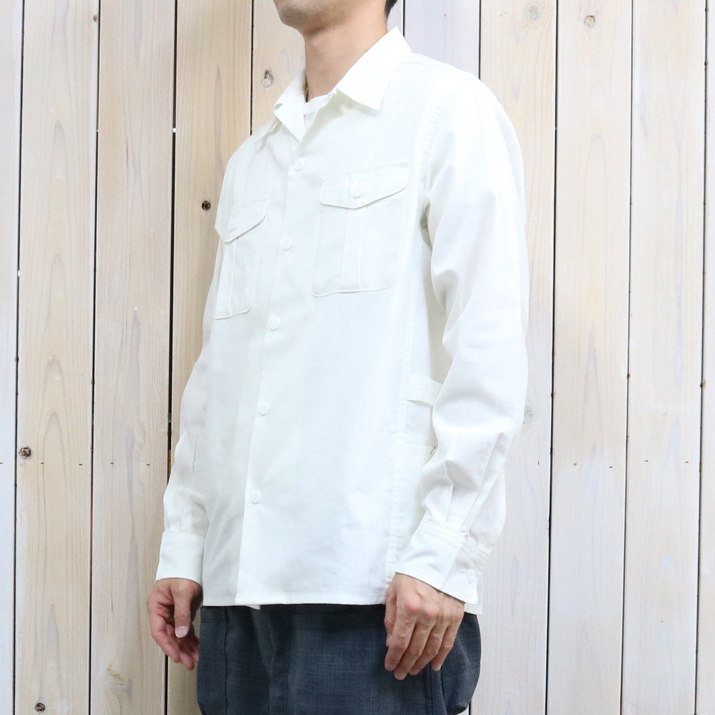 SASSAFRAS : GARDENER OPEN HALF-DUNGAREE (WHITE)