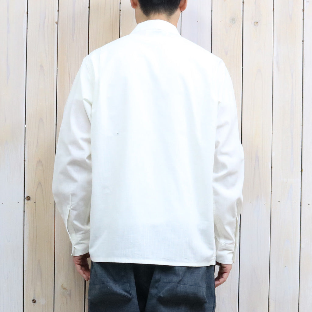 SASSAFRAS : GARDENER OPEN HALF-DUNGAREE (WHITE)