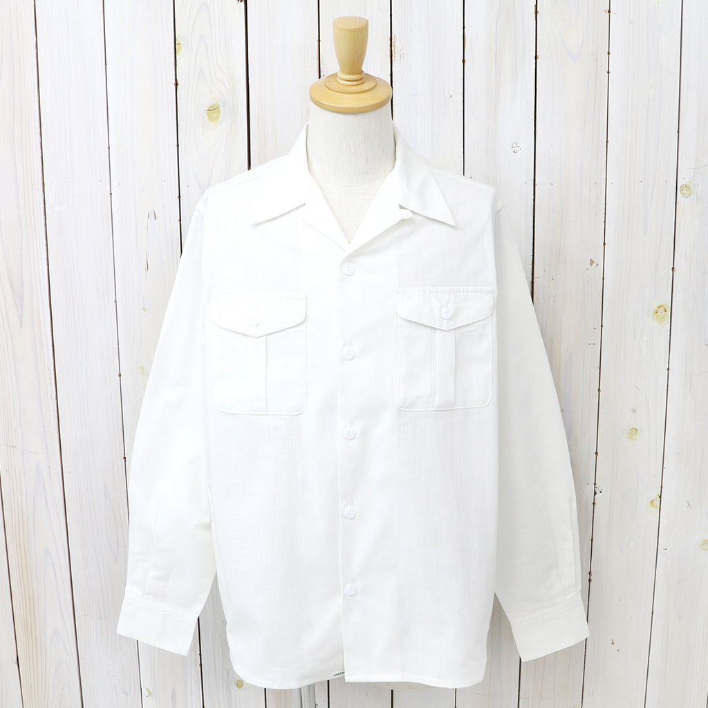 SASSAFRAS : GARDENER OPEN HALF-DUNGAREE (WHITE)