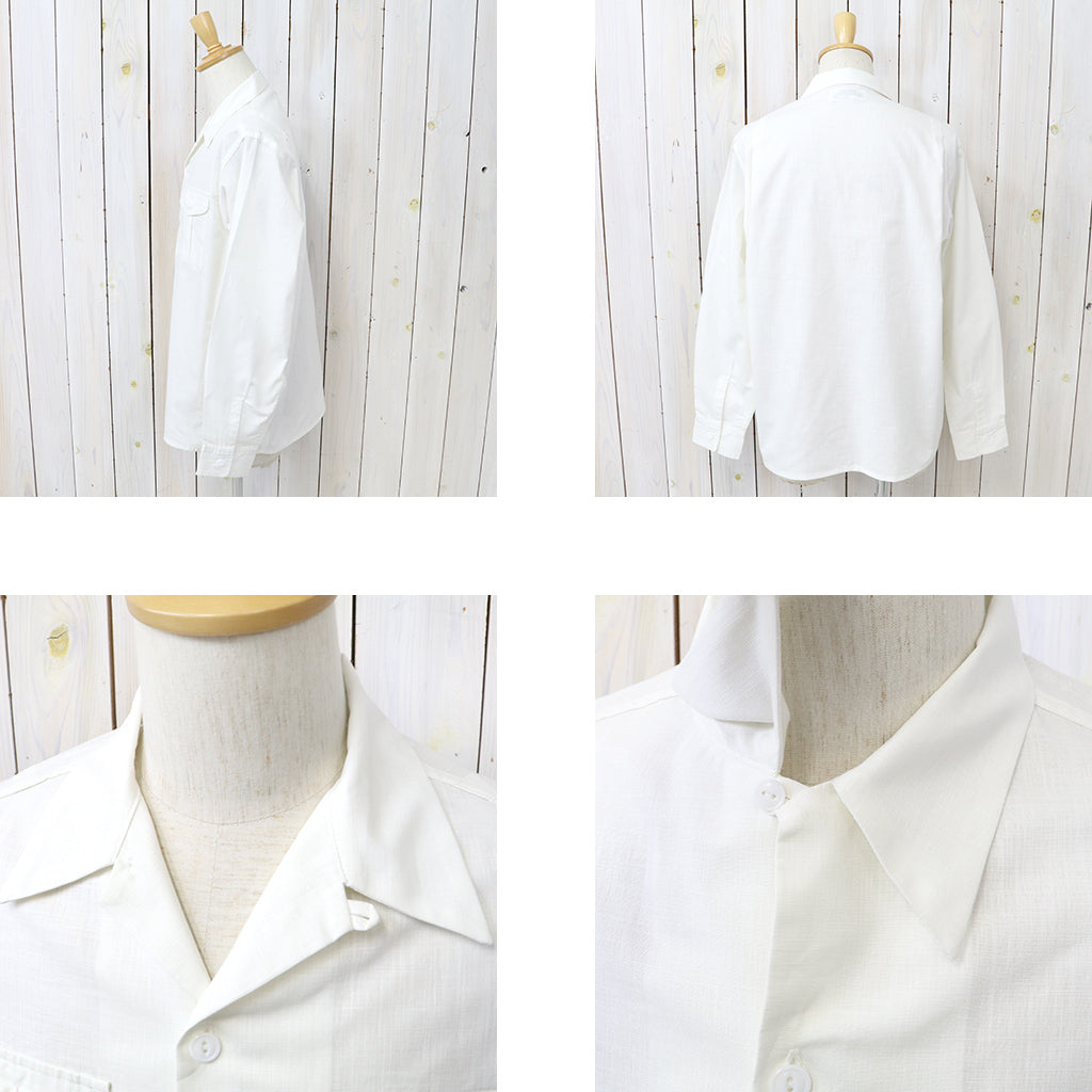 SASSAFRAS : GARDENER OPEN HALF-DUNGAREE (WHITE)