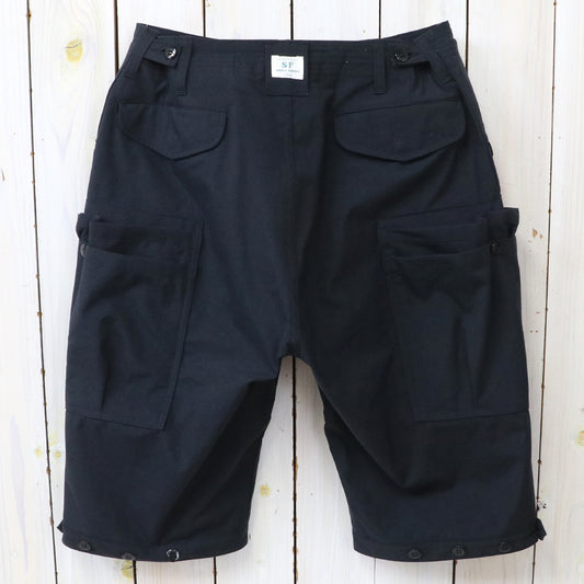 SASSAFRAS : OVERGROWN PANTS 1/2-NYLON (BLACK)