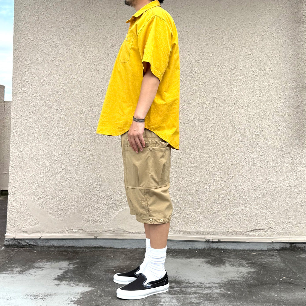 SASSAFRAS : OVERGROWN PANTS 1/2-NYLON (BEIGE)