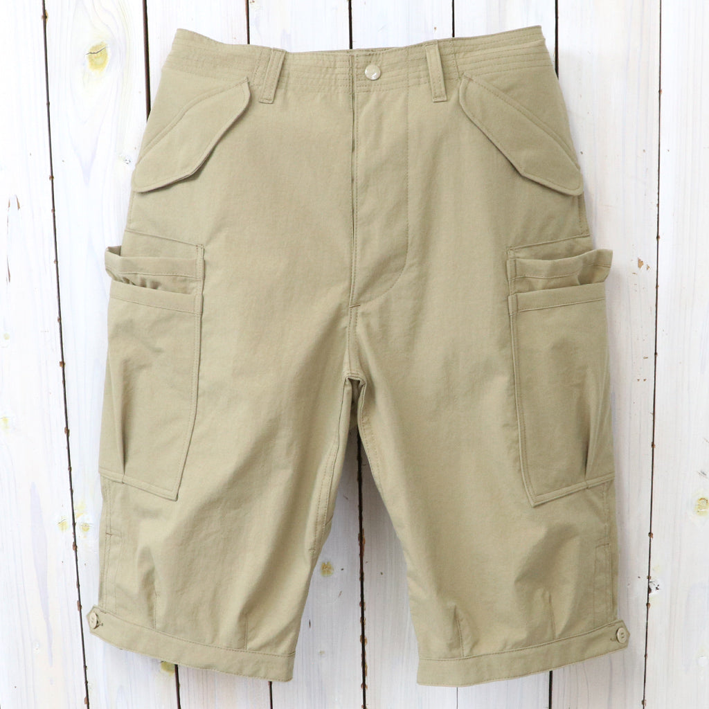 SASSAFRAS : OVERGROWN PANTS 1/2-NYLON (BEIGE)