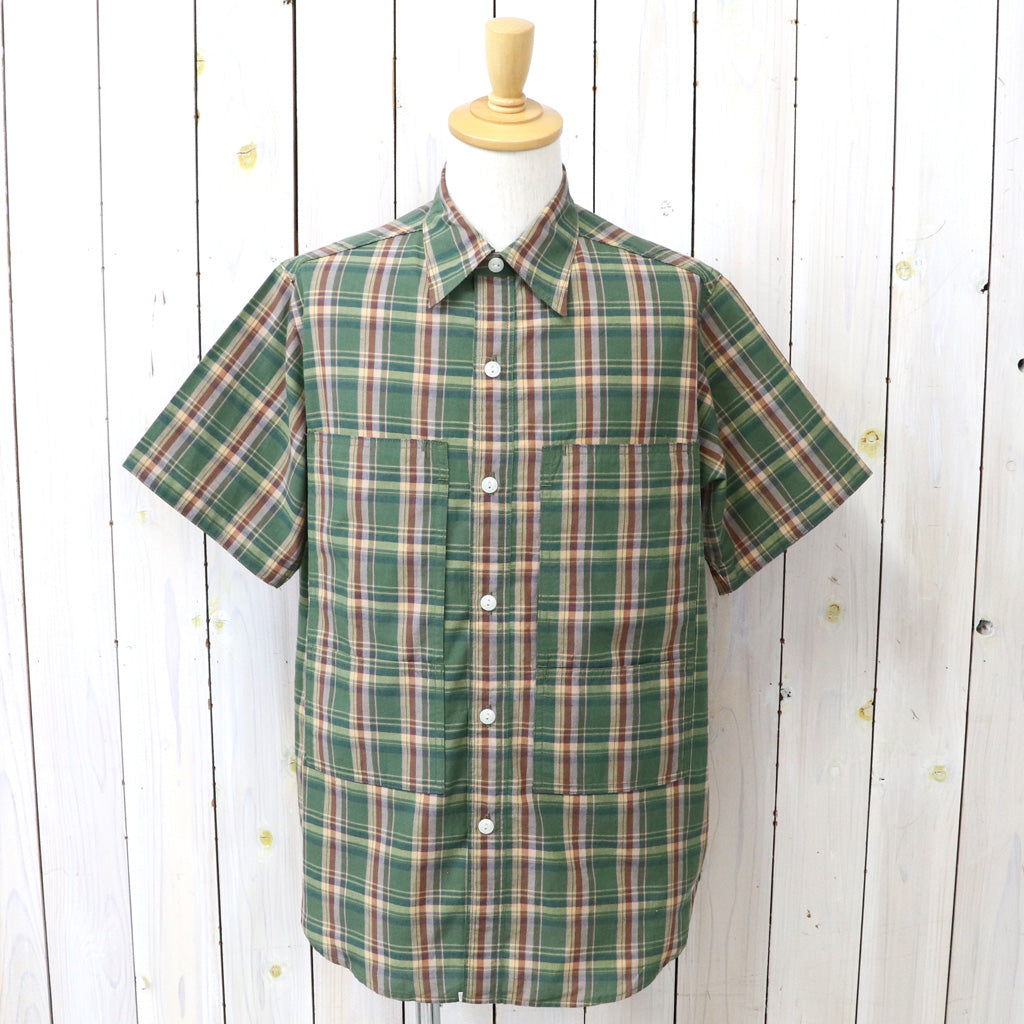 SASSAFRAS : LEAF PRUNER HALF 1/2-ORGANIC COTTON MADRAS