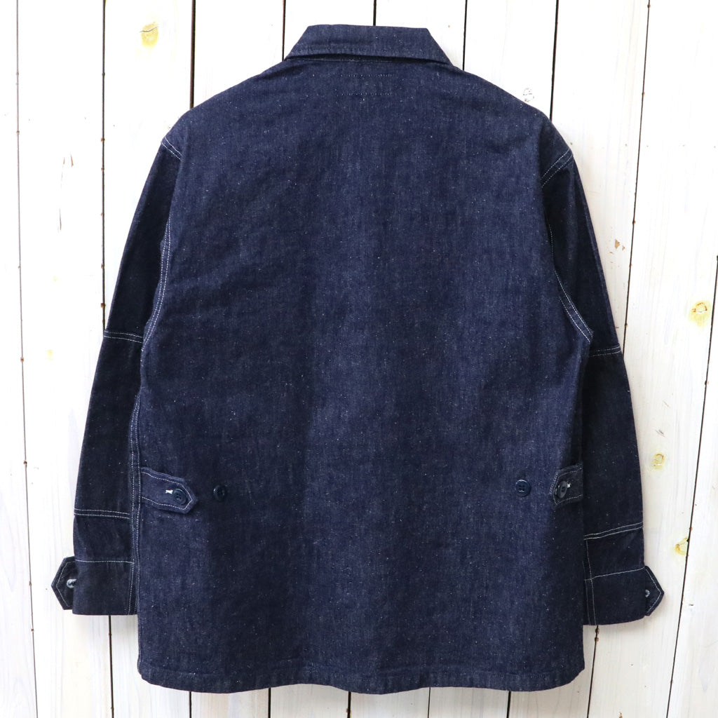 SASSAFRAS : OVERGROWN FATIGUE JACKET-11.5oz DENIM
