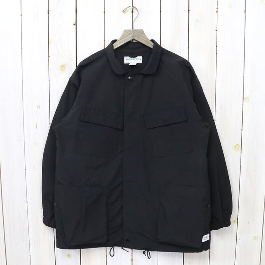 SASSAFRAS『DIGS CREW PROTECTIVE JACKET(60/40)』(BLACK)