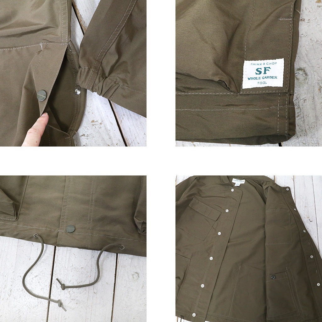 SASSAFRAS『DIGS CREW PROTECTIVE JACKET(60/40)』(OLIVE)