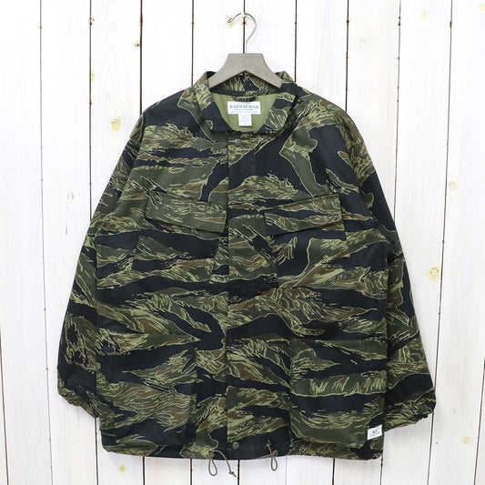 SASSAFRAS『DIGS CREW PROTECTIVE JACKET(TIGER TWILL)』(TIGER)