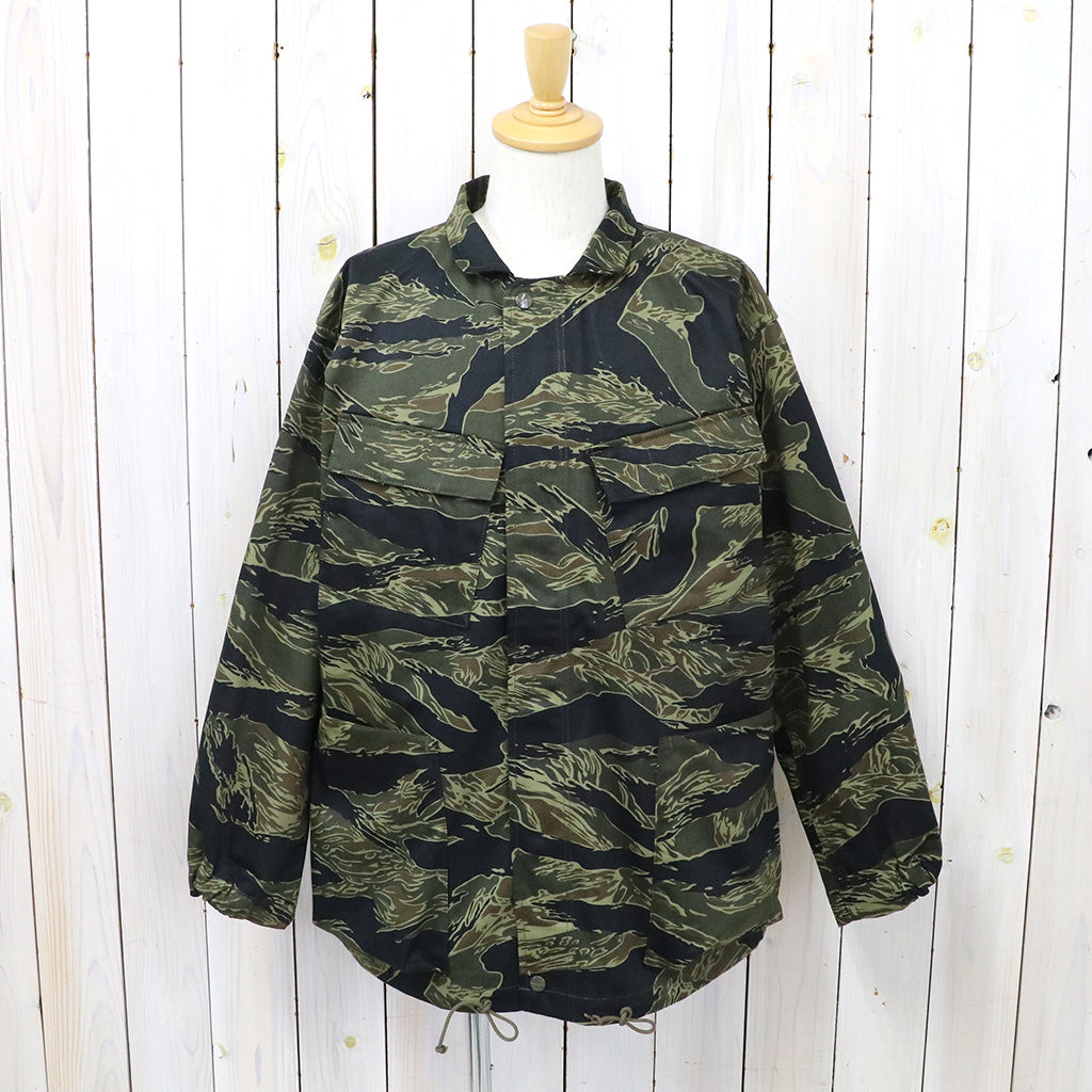 SASSAFRAS『DIGS CREW PROTECTIVE JACKET(TIGER TWILL)』(TIGER)