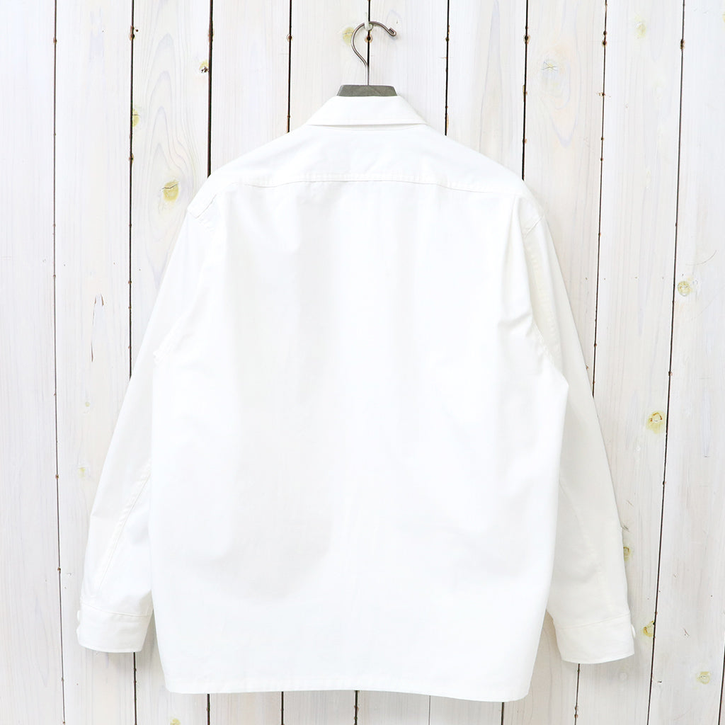 SASSAFRAS : DIGS CREW HALF(ARMY RIPSTOP) (OFF WHITE)