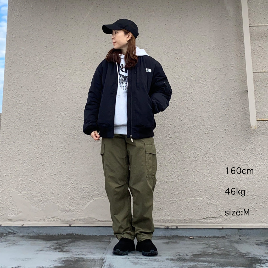 THE NORTH FACE (ザ ノースフェイス) : Insulation Bomber Jacket (ブラック)