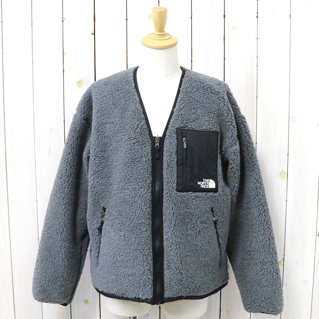 【SALE30%OFF】THE NORTH FACE『Reversible Extreme Pile Cardigan』(ミックスチャコールグレー/ブラック)