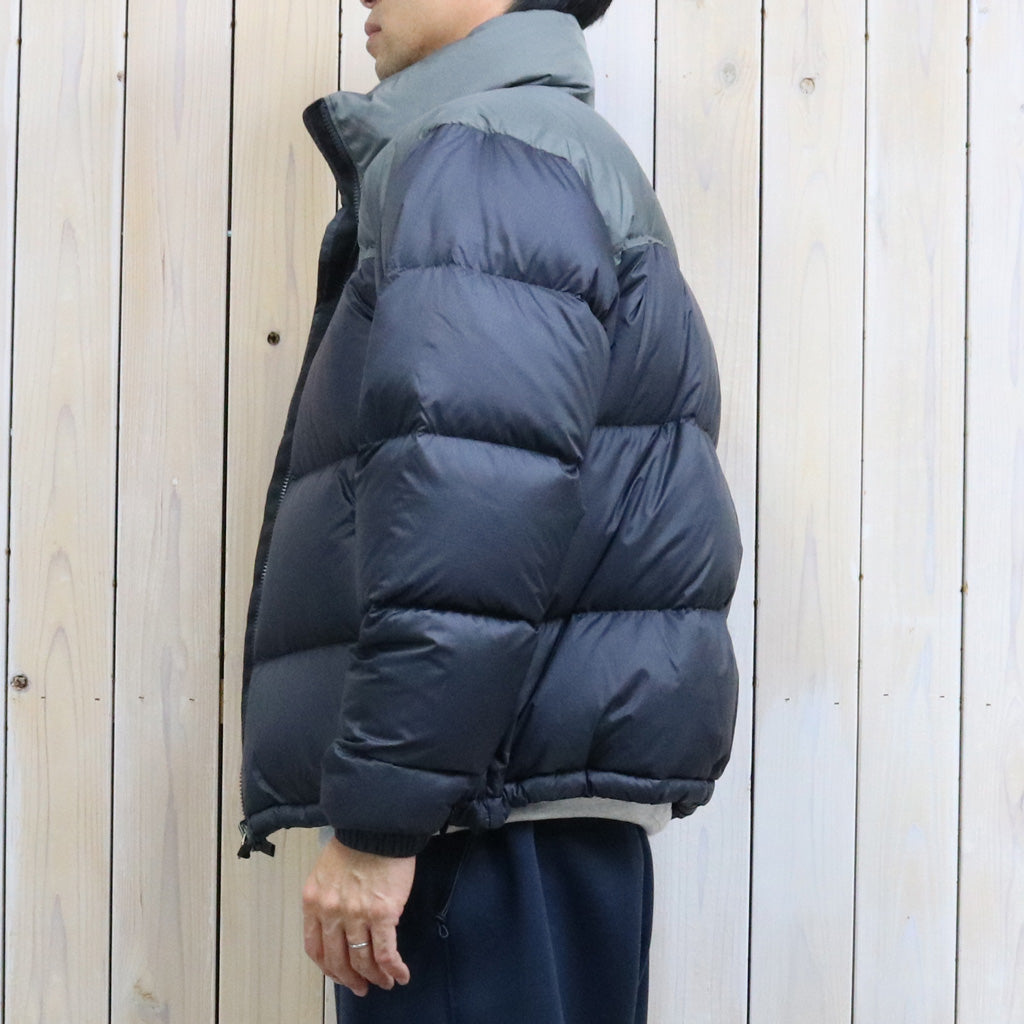 THE NORTH FACE : Nuptse Jacket (ヒューズボックスグレー/アスファルトグレー)