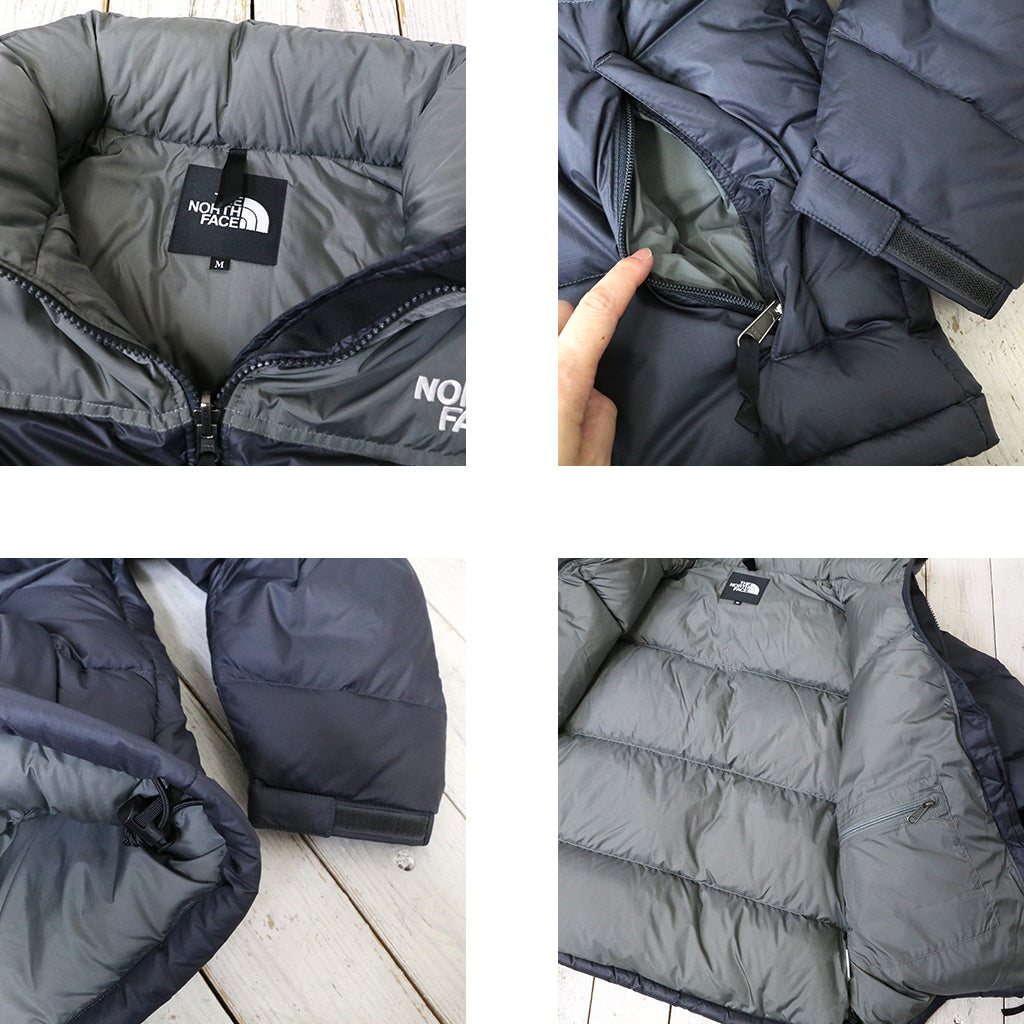 THE NORTH FACE : Nuptse Jacket (ヒューズボックスグレー/アスファルトグレー)