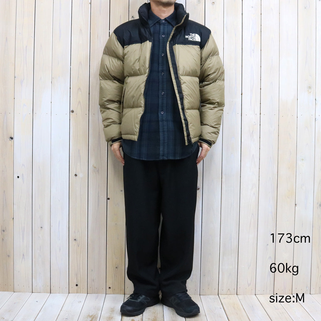 THE NORTH FACE : Nuptse Jacket (ブラック/クラシックカーキ)