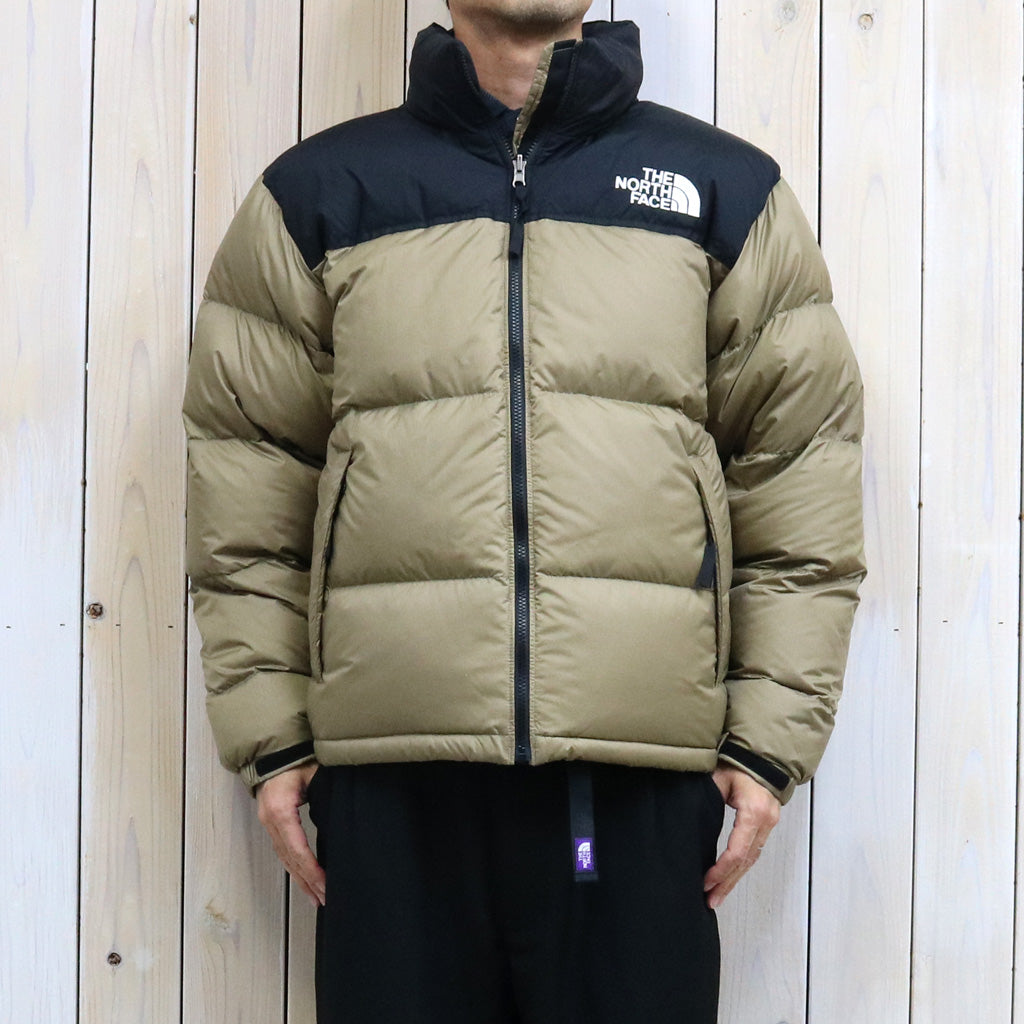 THE NORTH FACE : Nuptse Jacket (ブラック/クラシックカーキ)