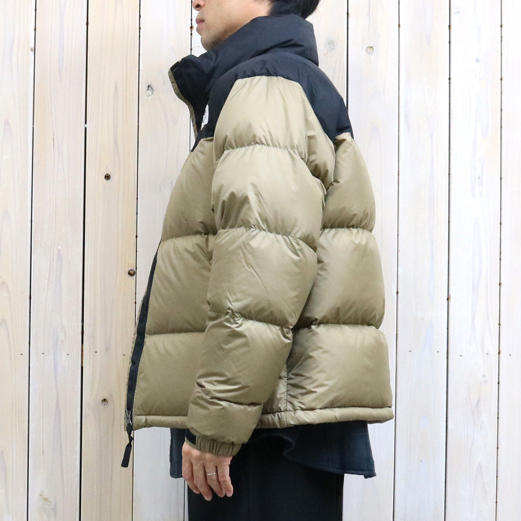 THE NORTH FACE ダウンジャケット カーキ×ブラック L 57 THE NORTH FACE (ザ ノースフェイス) : Nuptse Jacket (ブラック