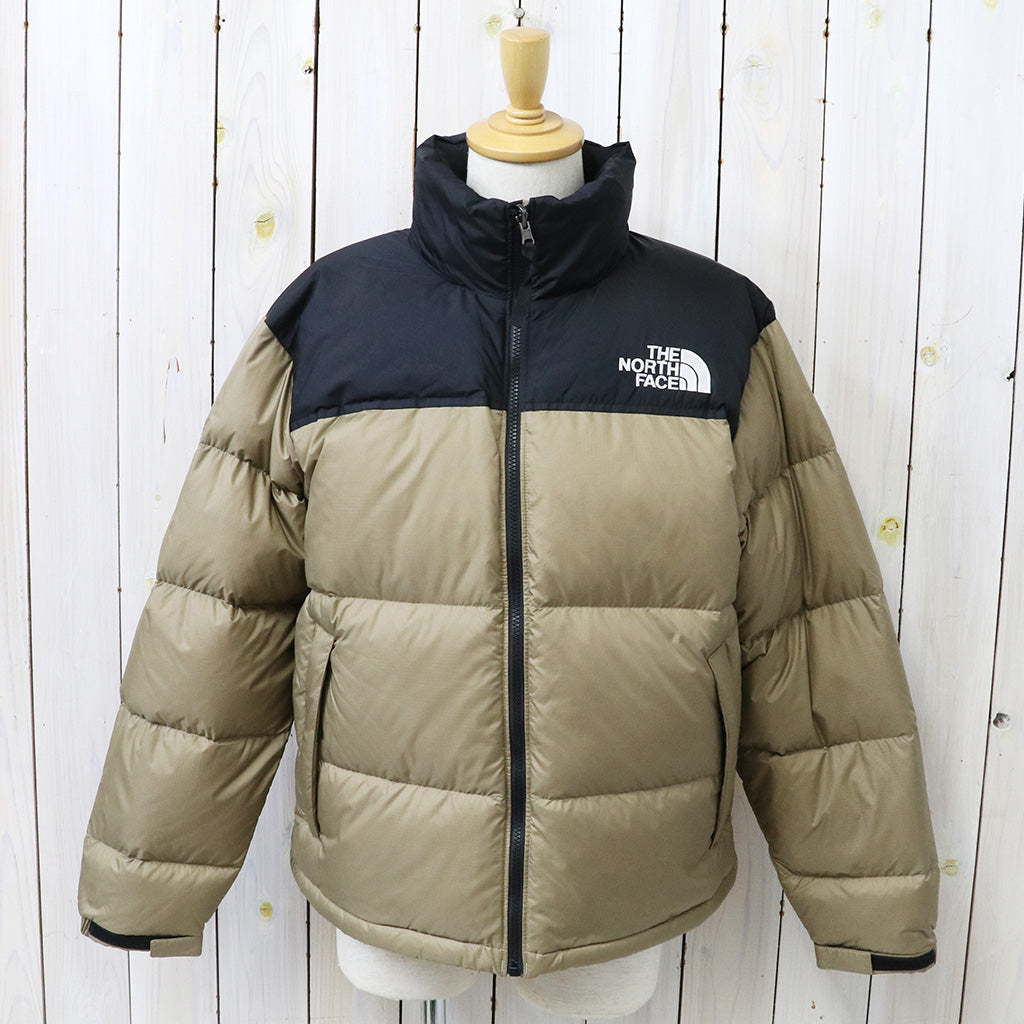 THE NORTH FACE : Nuptse Jacket (ブラック/クラシックカーキ)