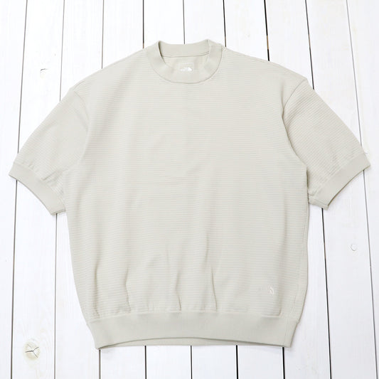 THE NORTH FACE : S/S Ripple Knit Crew (フォッシルアイボリー)