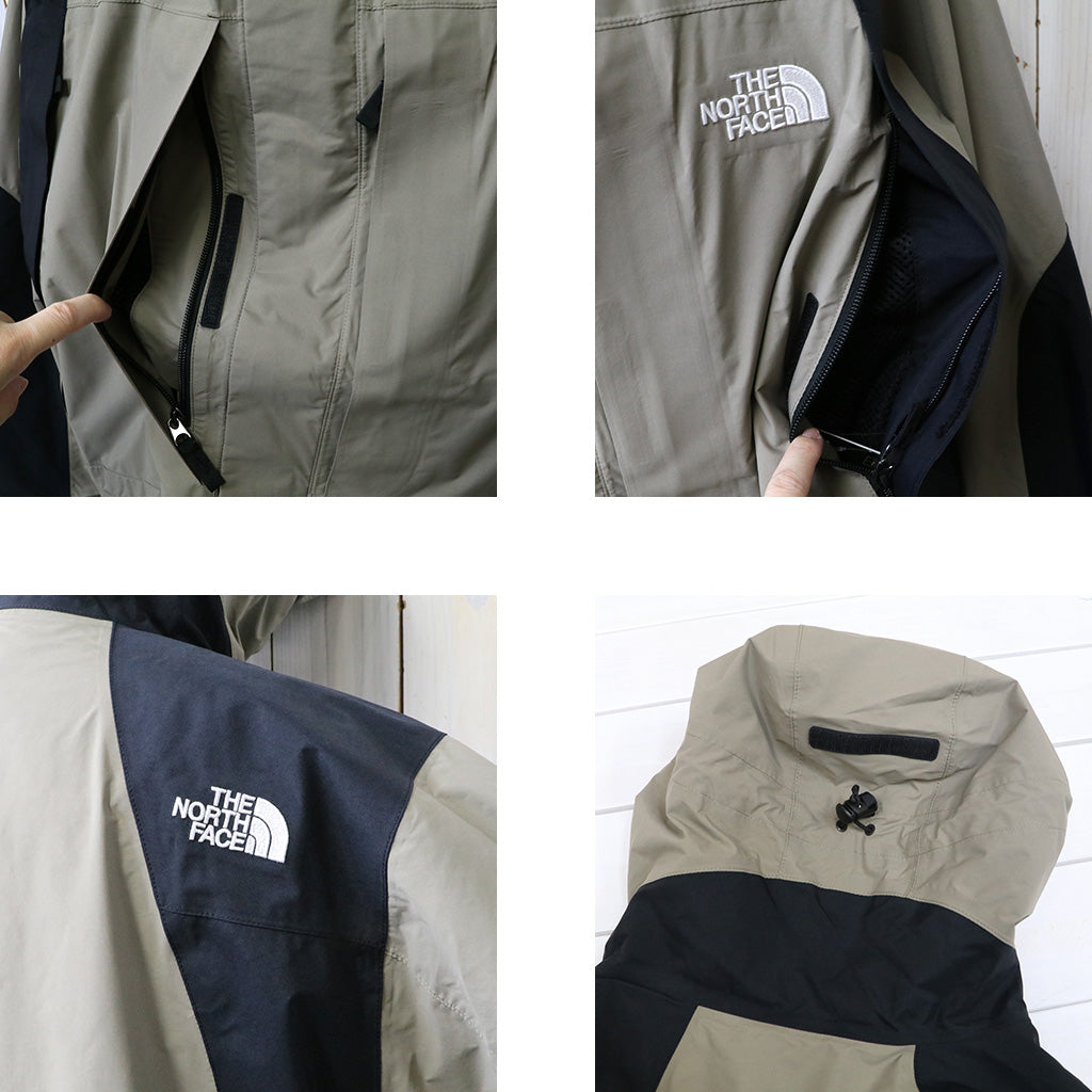 THE NORTH FACE : 2000 Retro Mountain Light Jacket (マッシュルーム/ブラック)
