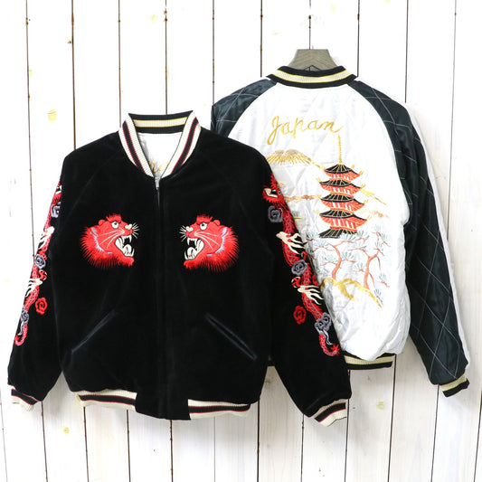 TAILOR TOYO : VELVETEEN QUILT SUKA (BLACK)