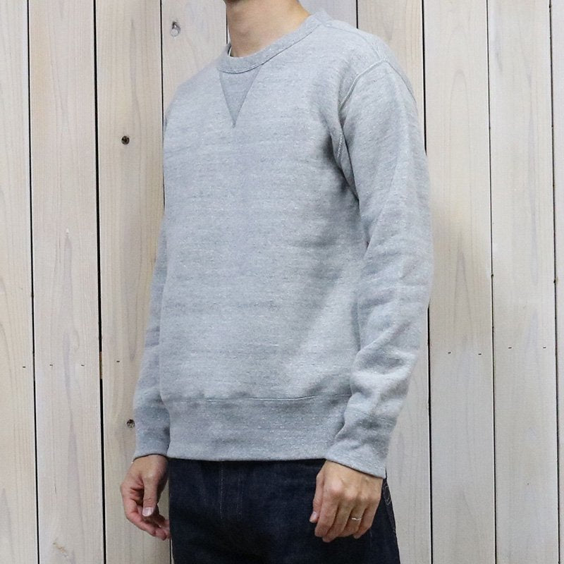 JOE McCOY『10oz.LOOPWHEEL CREWNECK SWEATSHIRT』(GRAY)