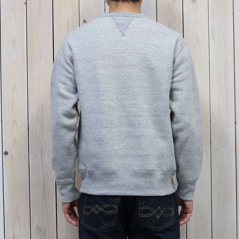 JOE McCOY『10oz.LOOPWHEEL CREWNECK SWEATSHIRT』(GRAY)