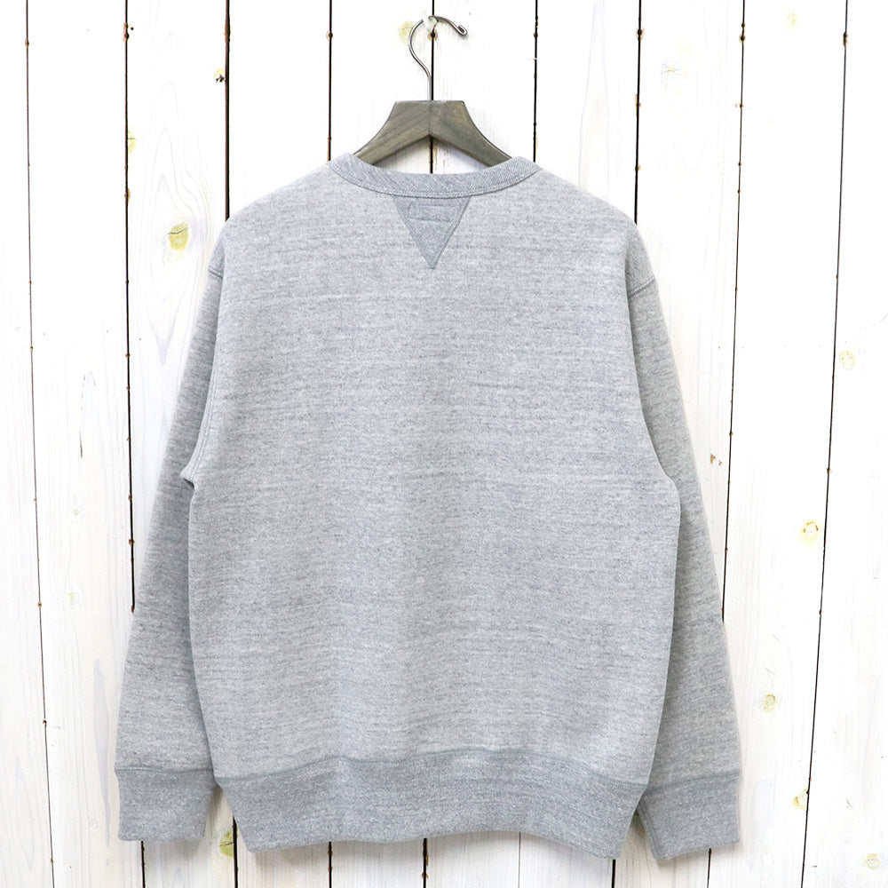 JOE McCOY『10oz.LOOPWHEEL CREWNECK SWEATSHIRT』(GRAY)
