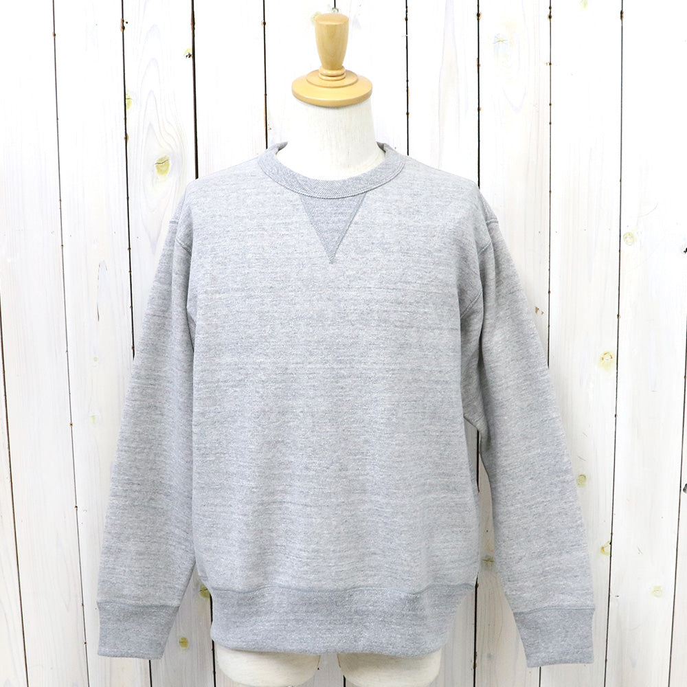 JOE McCOY『10oz.LOOPWHEEL CREWNECK SWEATSHIRT』(GRAY)
