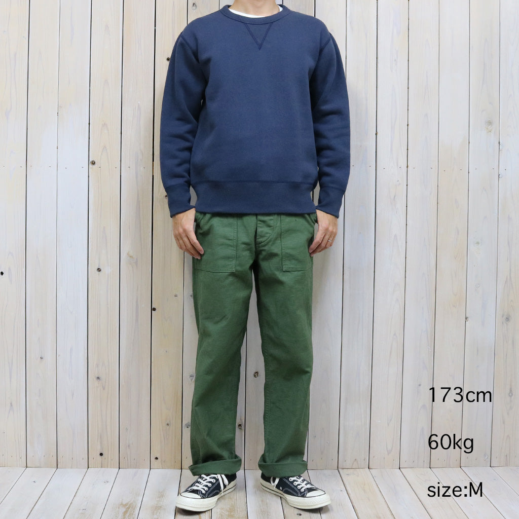 JOE McCOY『10oz.LOOPWHEEL CREWNECK SWEATSHIRT』(NAVY)
