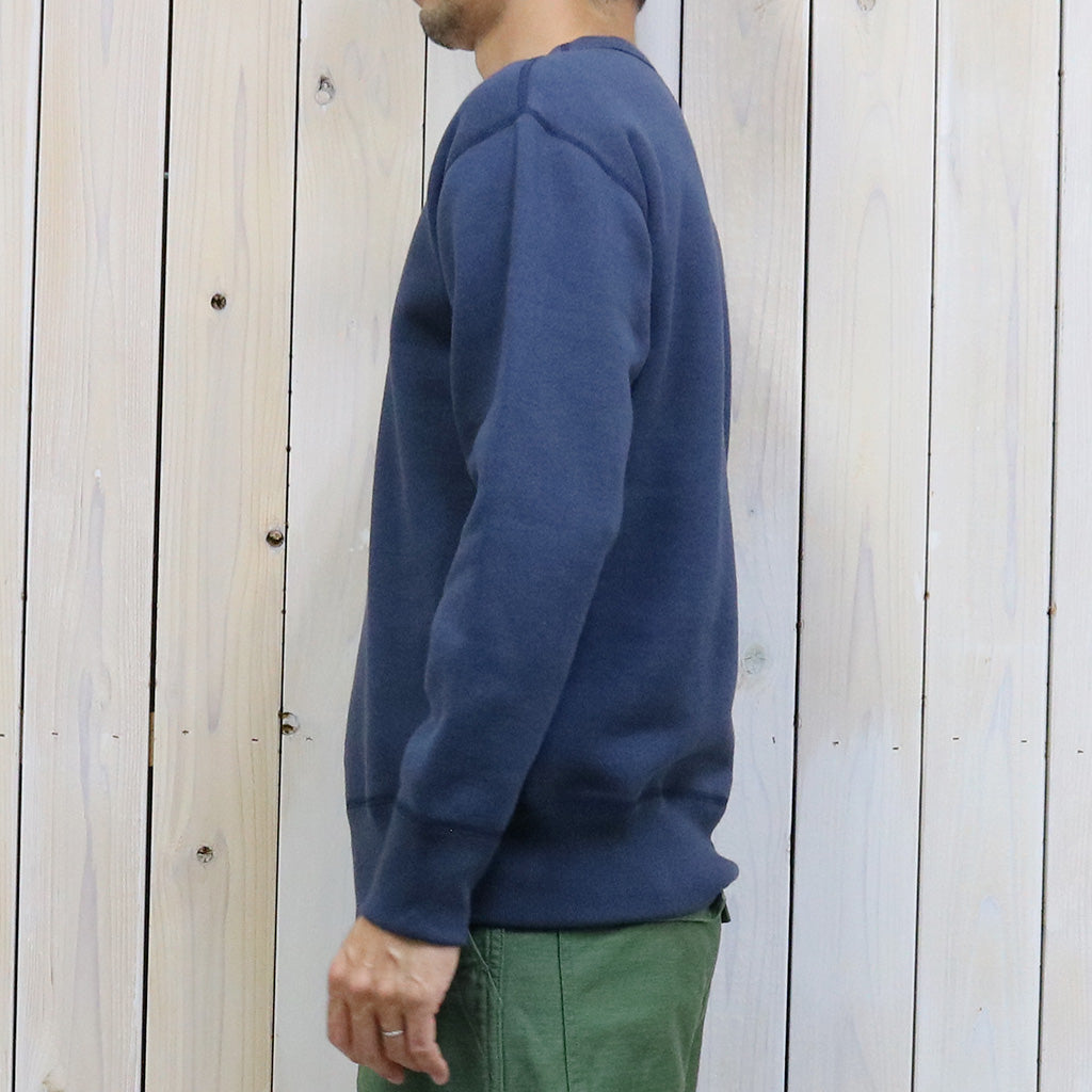 JOE McCOY『10oz.LOOPWHEEL CREWNECK SWEATSHIRT』(NAVY)